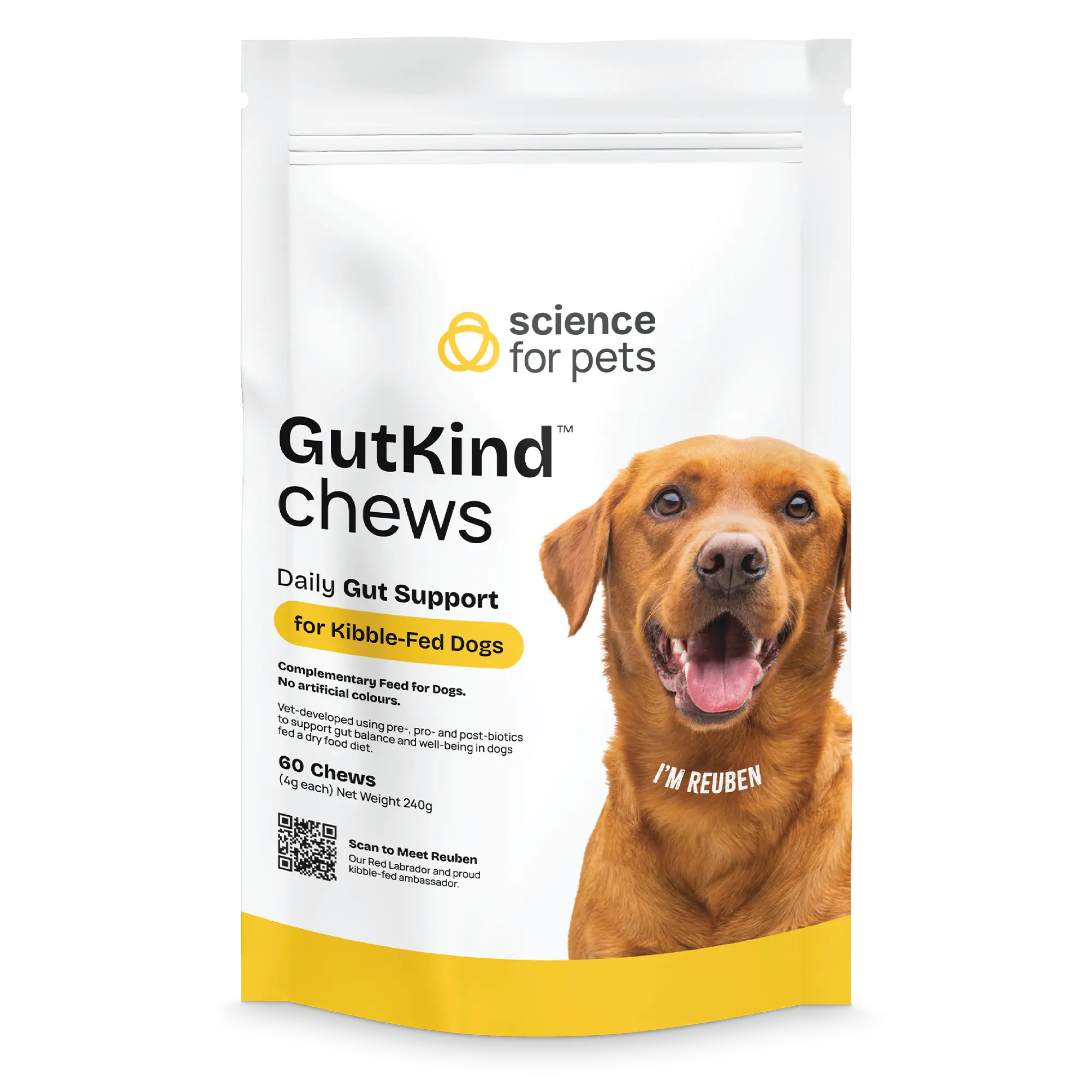 GutKind™ Chew for dogs fed Kibble diets